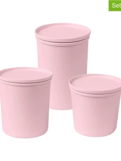 AWAVE Aufbewahren & Servieren<3er-Set: Frischhaltedosen in Rosa