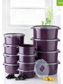 Violeta Home Aufbewahren & Servieren<12er-Set: Frischhaltedosen in Lila