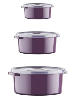 Violeta Home Aufbewahren & Servieren<12er-Set: Frischhaltedosen in Lila