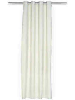 IDOMYA Essentials Gardinen, Jalousien & Rollos<2er-Set: Gardine in Beige - (L)240 x (B)135 cm