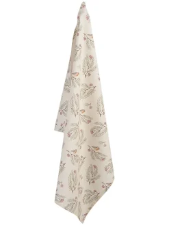 Clayre & Eef Küchentextilien|Tisch- & Küchentextilien<2er-Set: Geschirrtücher in Beige - (L)70 x (B)50 cm