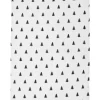 Eulenschnitt Küchentextilien|Tisch- & Küchentextilien<2er-Set: Geschirrtücher "Tannen" in Weiß/ Schwarz - (L)70 x (B)45 cm