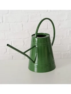 Boltze Gartendekoration|Gartendekoration<2er-Set: Gießkannen "Mento" in Grün - (B)41,5 x (H)28 x (T)16 cm