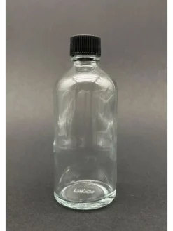 Violeta Home Aufbewahren & Servieren<12er-Set: Glasflaschen in Schwarz - 100 ml