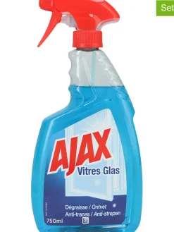 Ajax Putz- & Waschutensilien<6er-Set: Glasreiniger "Triple Action" 6 x 750 ml