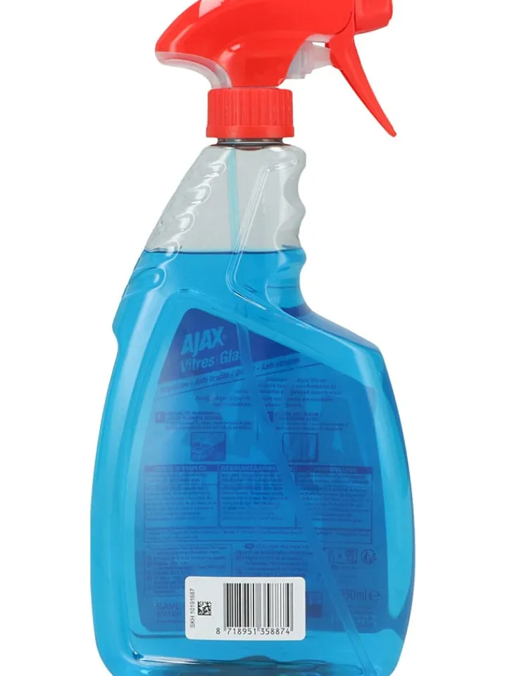 Ajax Putz- & Waschutensilien<6er-Set: Glasreiniger "Triple Action" 6 x 750 ml