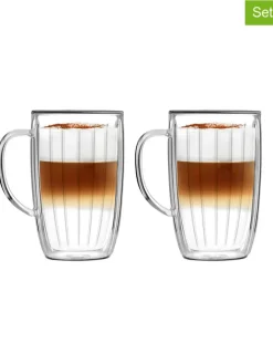 Vialli Design Gedeckter Tisch<2er-Set: Gläser - 350 ml
