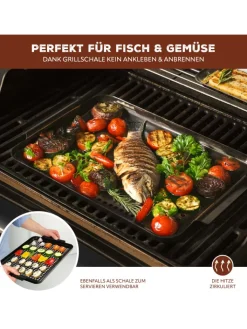 bremermann Grillen<2-er-Set Grillplatte
