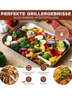 bremermann Grillen<4-er-Set Grillschale