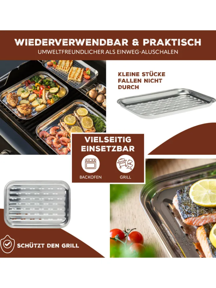 bremermann Grillen<2-er-Set Grillschale