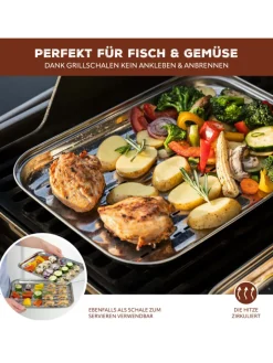 bremermann Grillen<2-er-Set Grillschale