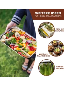 bremermann Grillen<2-er-Set Grillschale