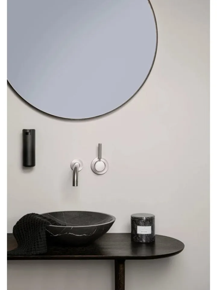 Blomus Badtextilien|Badtextilien<2er-Set: Gästehandtücher "Caro" in Schwarz - (L)30 x (B)30 cm