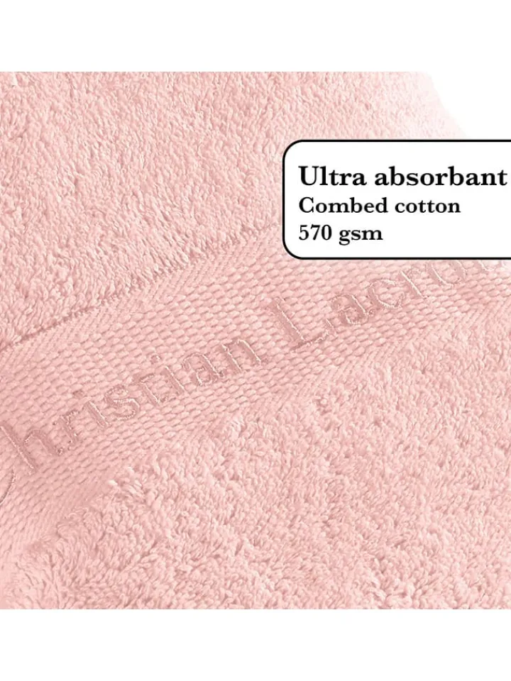 CXL by Christian Lacroix Badtextilien|Badtextilien<4er-Set: Gästehandtücher in Rosa