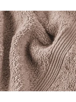 UNCOVER BY SCHIESSER Badtextilien<4er-Set: Handtücher "Brooklyn" in Taupe