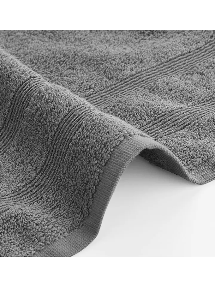 UNCOVER BY SCHIESSER Badtextilien<4er-Set: Handtücher "Brooklyn" in Dunkelgrau