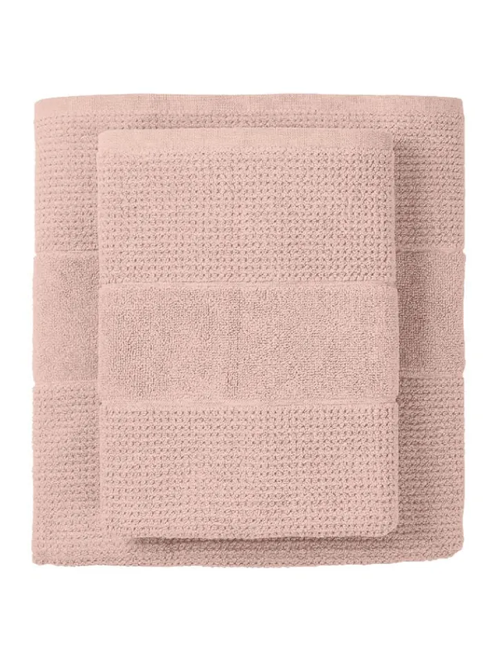 Schiesser Badtextilien<4er-Set: Handtücher "Turin" in Rosa