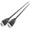 GRUNDIG Technikzubehör<2er-Set: HDMI-Kabel in Schwarz - (L)100 cm