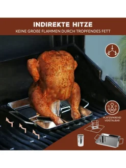 bremermann Grillen<2-er-Set Hähnchenbräter