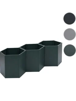 MCW Pflanzen & Zubehör<3er-Set Hochbeet P64, Grün