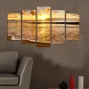 ABERTO DESIGN Wanddekoration<5er-Set: Holzdrucke "5PMDF-35"