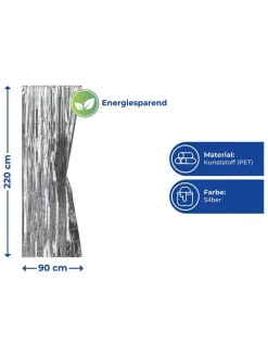 Wenko Weitere Haushaltshelfer<2er-Set: Isolierschutz-Folien in Silber - (L)220 x (B)90 cm