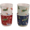 Villa d´Este Gedeckter Tisch<4er-Set: Kaffeebecher ''Natoletto'' in Bunt - 100 ml