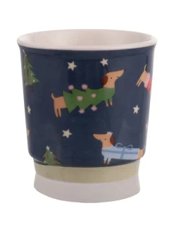 Villa d´Este Gedeckter Tisch<4er-Set: Kaffeebecher ''Natoletto'' in Bunt - 100 ml