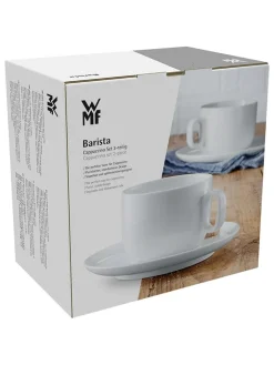 WMF Gedeckter Tisch<2er-Set: Kaffeetassen in Weiß - 160 ml