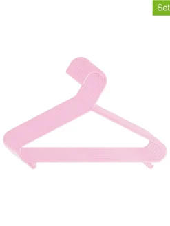 Bieco Spielwaren Garderoben<8er-Set: Kleiderbügel in Rosa - (B)29,5 cm