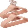 Songmics Regale & Schränke|Garderoben<30er-Set: Kleiderbügel in Rosa/ Roségold - (B)43,5 x (H)22,5 cm