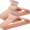 Songmics Regale & Schränke|Garderoben<50er-Set: Kleiderbügel in Rosa/ Roségold - (B)43,5 x (H)22,5 cm