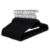 Songmics Regale & Schränke|Garderoben<50er-Set: Kleiderbügel in Schwarz/ Silber- (B)43,5 x (H)22,5 cm