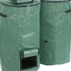 Wenko Gartendekoration<2er-Set: Komposttaschen in Grün, 2x 125 l