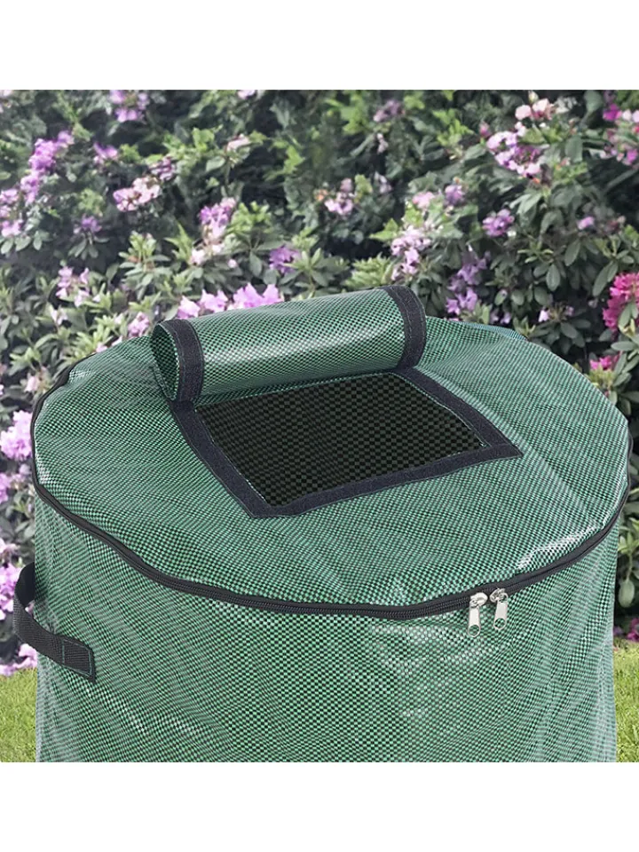 Wenko Gartendekoration<2er-Set: Komposttaschen in Grün, 2x 125 l