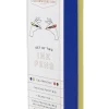DESIGNWORKS INK ® Büro- & Schulbedarf<2er-Set: Kugelschreiber in Blau/ Khaki/ Orange - (L)13 cm