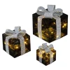 Hollybell Lichterketten & Deko-Leuchten<3er-Set: LED-Dekoleuchten in Schwarz