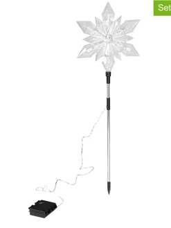 Profiline Gartendekoration|Gartendekoration<2er-Set: LED-Gartenstecker in Warmweiß - (H)66 cm