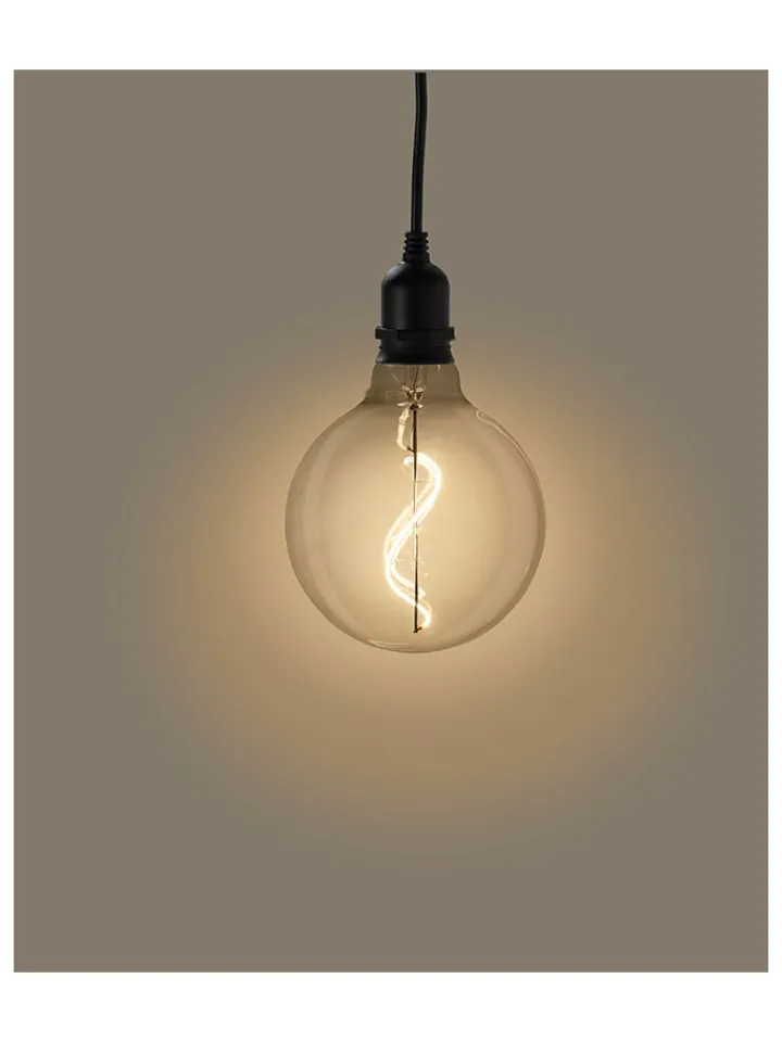 AMARE Lichterketten & Dekobeleuchtung|Lichterketten & Deko-Leuchten<3er-Set: LED-Glaskugeln - (H)100 x Ø 12,5 cm