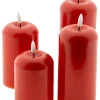 Profiline Lichterketten & Dekobeleuchtung<4er-Set: LED-Kerzen in Rot