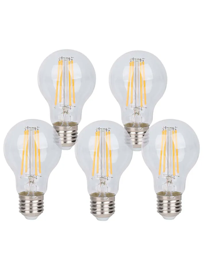 näve Leuchtmittel<5er-Set: LED-Leuchtmittel "Daffy" in Warmweiß - EEK F (A bis G)