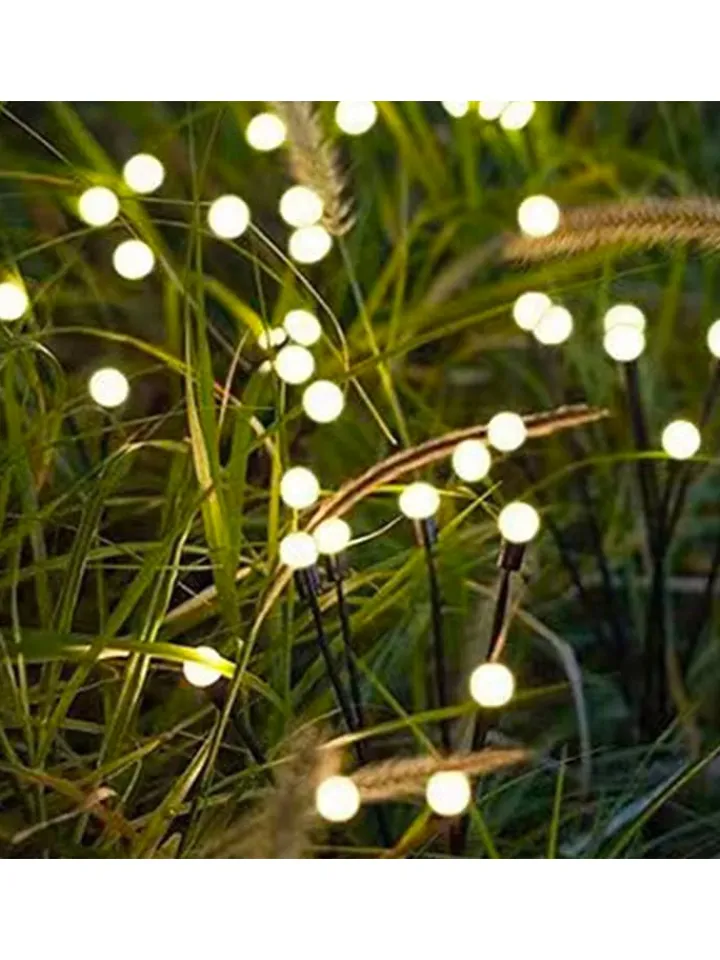 lumisky Außenbeleuchtung|Außenleuchten<3er-Set: LED-Solarleuchten in Schwarz - (H)70 cm