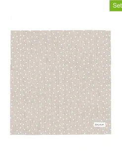 Eulenschnitt Küchentextilien|Tisch- & Küchentextilien<4er-Set: Leinen-Geschirrtücher in Beige - (L)45 x (B)45 cm
