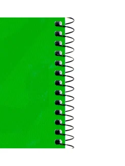 Oxford Büro- & Schulbedarf<2er-Set: Linkshänder-Collegeblöcke " - Lineatur 38" in Grün - DIN A4