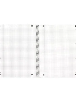 Oxford Büro- & Schulbedarf<2er-Set: Linkshänder-Collegeblöcke " - Lineatur 38" in Grün - DIN A4