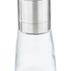 Chefware Koch- & Backutensilien|Gedeckter Tisch<3er-Set: Mini-Edelstahl-Salz-/ Pfeffermühlen - (H)5,6 x Ø 3,2 cm