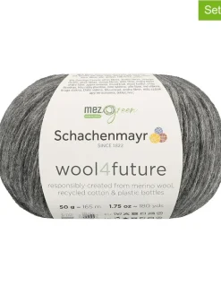 Schachenmayr since 1822 Kreativbedarf & Do-It-Yourself<10er-Set: Mixgarne "wool4future" in Anthrazit - 10x 50 g
