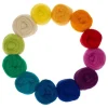 SUNNYSUE Kreativbedarf & Do-It-Yourself<12er-Set: Märchenwolle zum Filzen - ab 3 Jahren