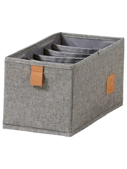 STORE IT Kisten & Körbe<2er-Set: Organizer in Grau - (B)30 x (H)15 x (T)15 cm