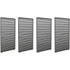 MCW Gartenmöbel<4er-Set Paneele für Pergola 46, Anthrazit